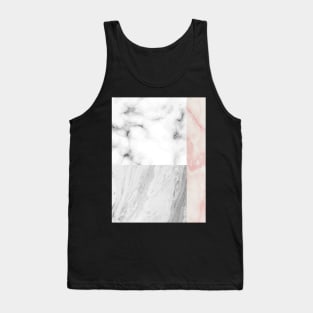 Abstract pastel marble pattern Tank Top